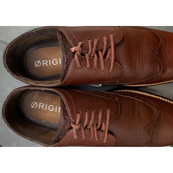 Cole Haan Original Grand Men\'s Wingtip Oxfords Dress Shoes Size 9 Leather C26472 main image 12